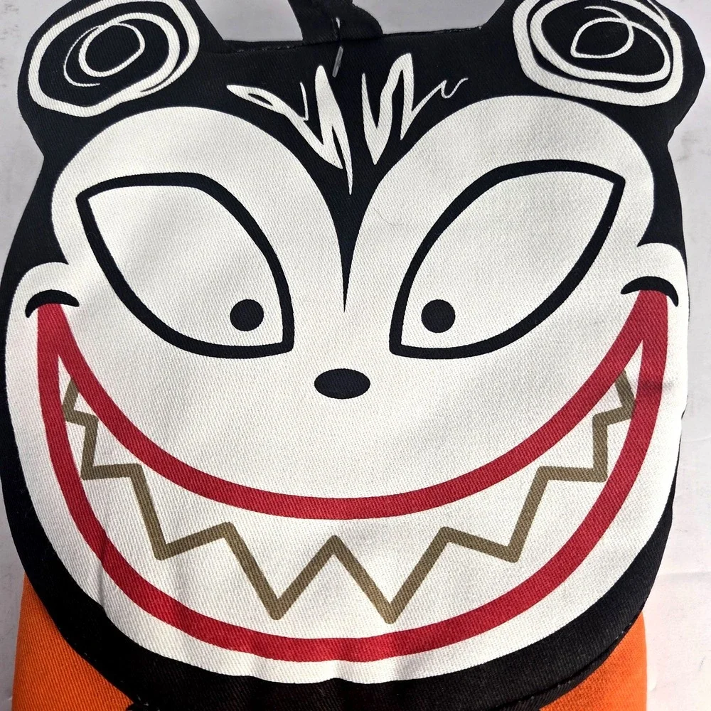 Disney Oven Mitt Pot Holder Set Adults OS Orange Nightmare Before Christmas New